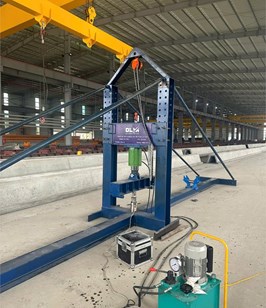 BỘ THÍ NGHIỆM UỐN CỌC BÊ TÔNG  LY TÂM