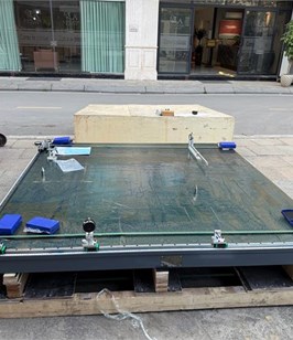 Thiết bị đo độ thẳng cạnh, độ vuông góc và độ phẳng mặt Model: TZY-1600